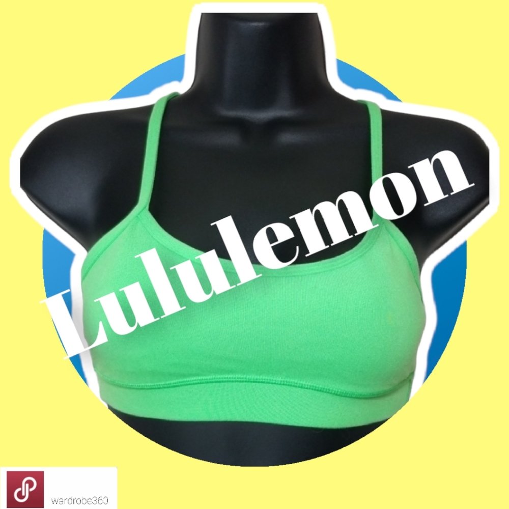 Lululemon Green Sports Bra